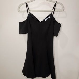 Black Homecoming mini dress